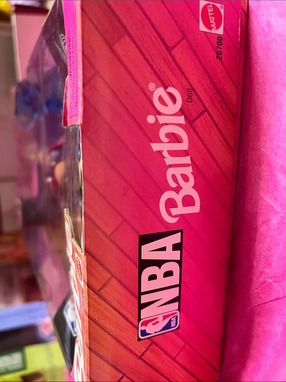 1998 Mattel NBA Barbie Houston Rockets Doll NRFB